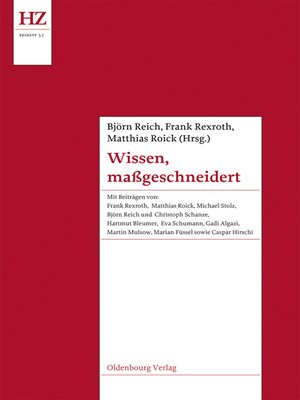 cover image of Wissen, maßgeschneidert